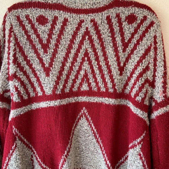 Southwest Style Boho Cardigan Aztec Size Medium - Picture 5 of 10